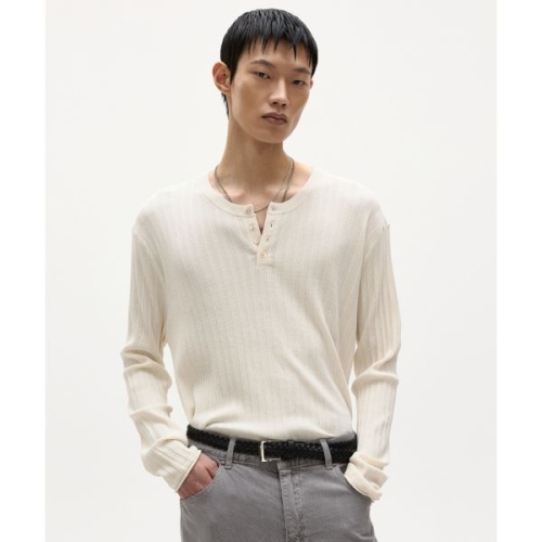 9일 배송 엘무드 LMOOD 디온 헨리넥 롱 슬리브 니트 2 COLOR L6AN0002 417748