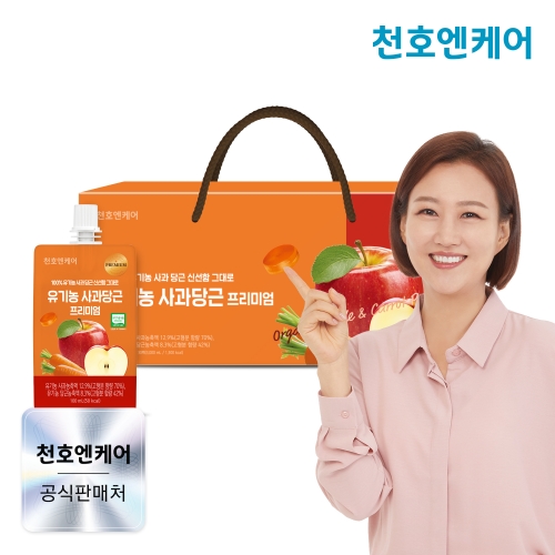 천호엔케어 유기농 사과 당근 프리미엄 100ml 30포 (1개)_이미지