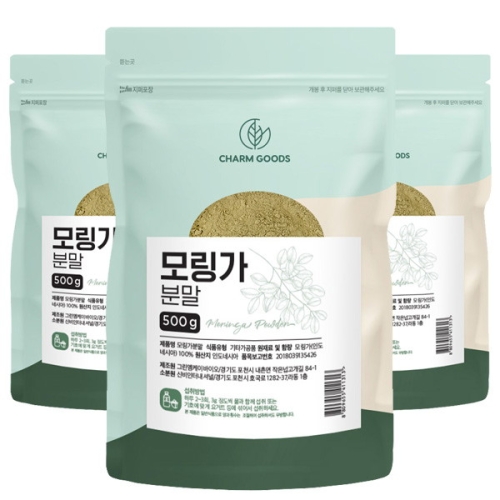 모링가 분말 500g 3팩