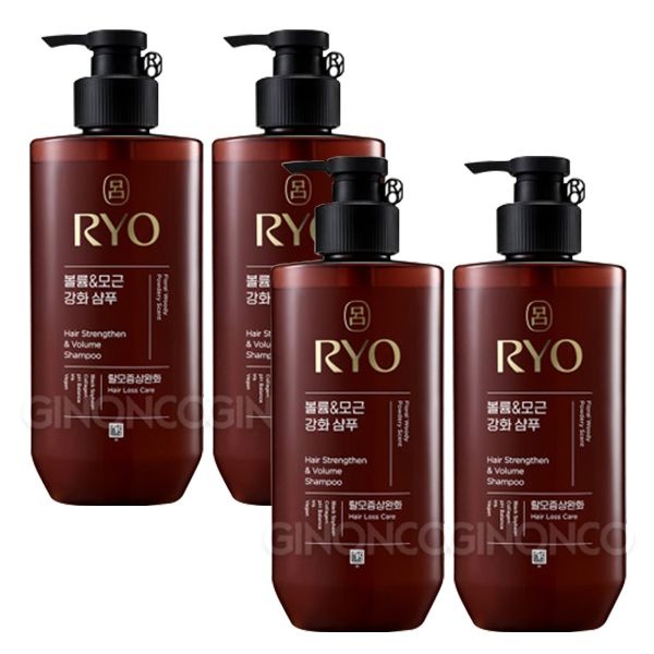려 흑운 볼륨&모근강화 샴푸 480ml (4개)_이미지
