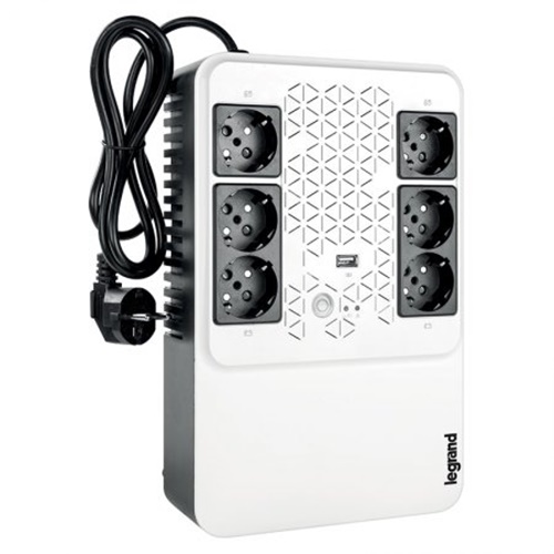 르그랑 6구 KEOR UPS 멀티플러그 600VA