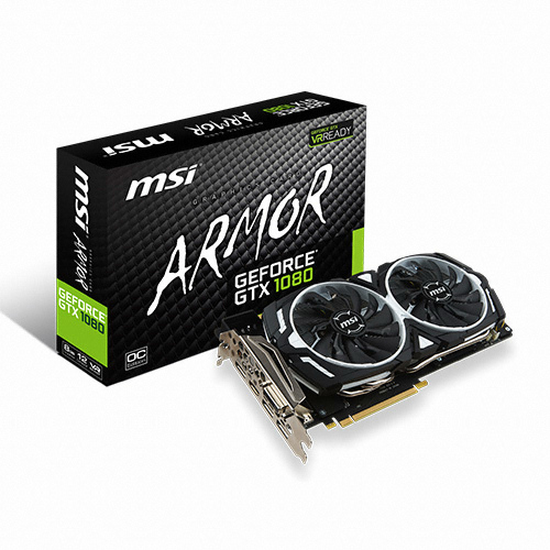 MSI 지포스 GTX1080 아머 OC D5X 8GB_이미지