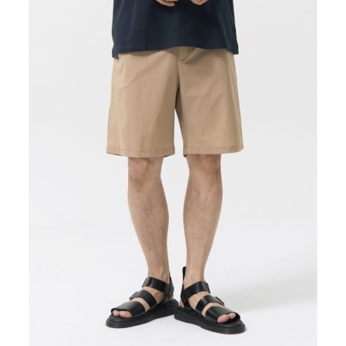 토피 TOFFEE 세미 와이드 버뮤다 하프 팬츠 BEIGE T4S-SWBHPT408 120025