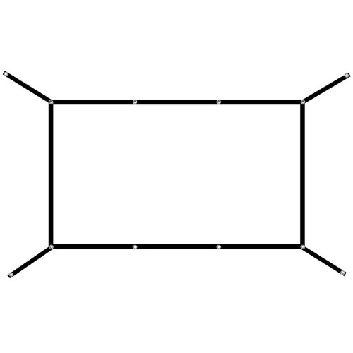 확장형 프로젝션 스크린 YCK 시리즈 해외구매 (72인치)