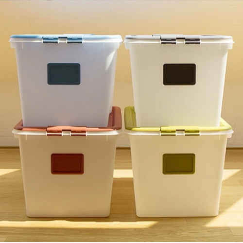 리빙숲 스퀘어 리빙박스 72L (4개)_이미지