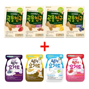 아이배냇 베베핑거 요거트 4종 (8개)_이미지