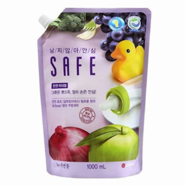 세이프 천연 미네랄 주방세제 리필형 1000ml 6개 (6개)