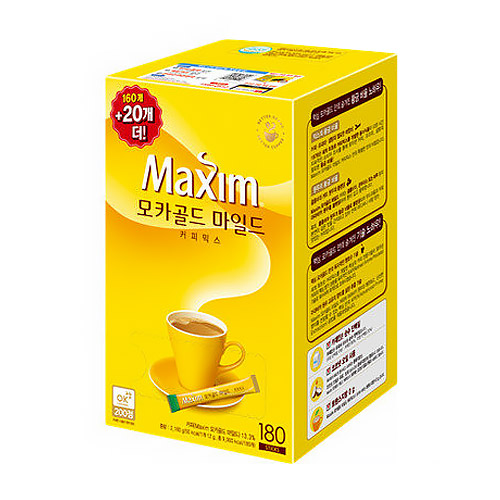 동서식품 맥심 모카골드 마일드 커피믹스 스틱 180개입