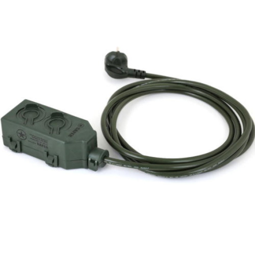 세이퍼 2구 16A 연장선 캠핑 멀티탭 (15m)_이미지