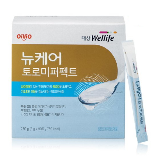 대상웰라이프 뉴케어 토로미 퍼펙트 3g 90포이미지입니다. 누르면 해당 게시물로 새창이동합니다.