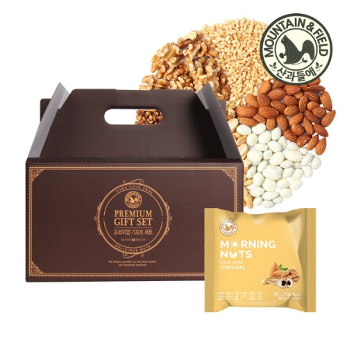 산과들에 모닝너츠 오리지널 선물세트 20g 60개입 (1개)