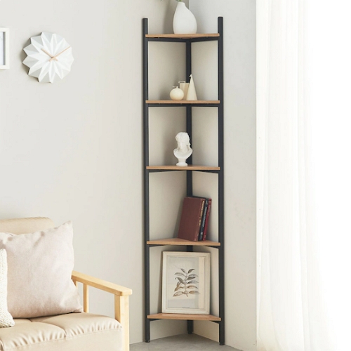 벨리카가구 잭팟 다용도 코너 5단 선반