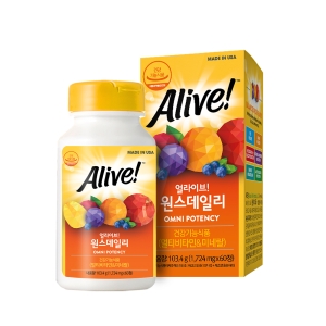 얼라이브 원스데일리 멀티비타민 103.4g 1개 60정_이미지