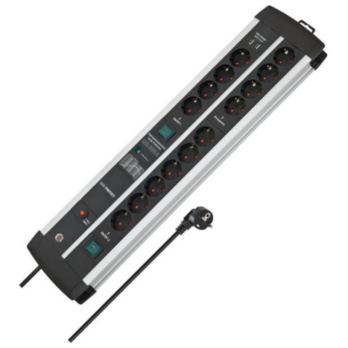 14구 USB 메인스위치 과부하차단 프리미엄 게이밍 멀티탭 해외구매