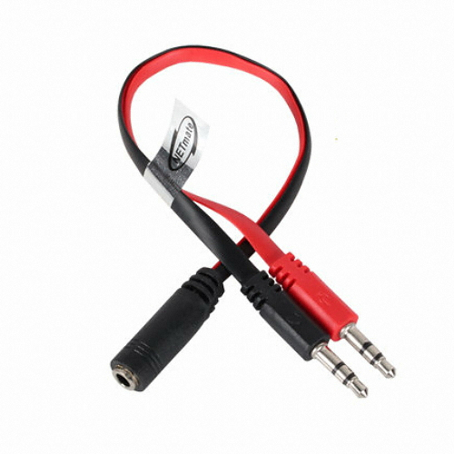 강원전자 NETmate NMA-KVY02 이어셋 to 헤드셋 변환케이블