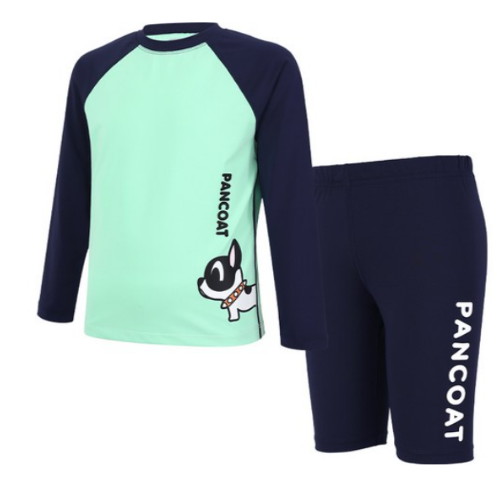 팬콧(PANCOAT) 팬콧 유아공용 래쉬가드 상하세트 RKCO23BR24