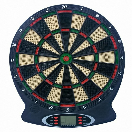 매트릭스 전자 다트게임기 일반형 WJ100 블루 + 화이트 37.8 43 2.2 cm_이미지