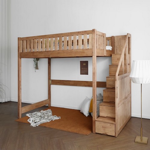 베이직가구 까사 A형 벙커침대 SS (매트별도)_이미지