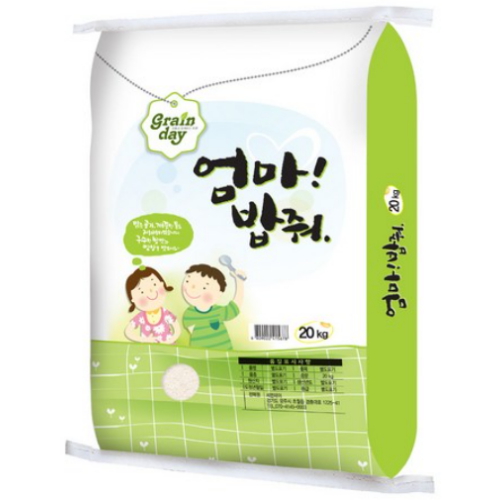 그레인데이 2025 햅쌀 엄마밥줘 20kg (1개)_이미지
