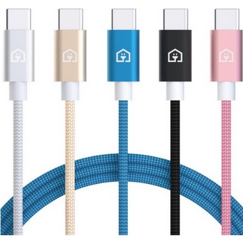 쿠팡 홈플래닛 C타입 패브릭 케이블 (1.5m, 15개)