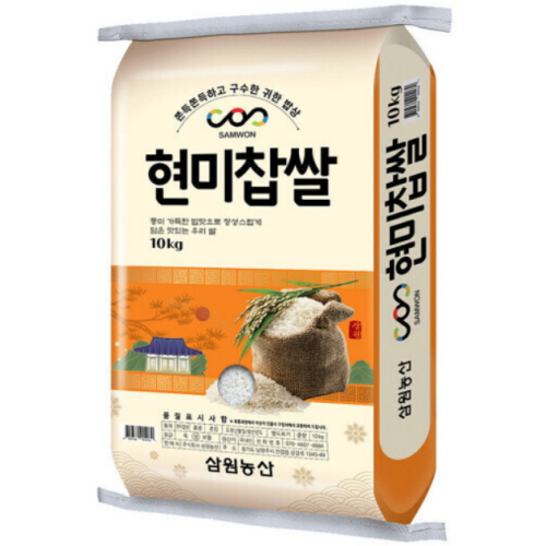 삼원농산 현미찹쌀 10kg이미지입니다. 누르면 해당 게시물로 새창이동합니다.