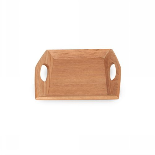박씨상방 내추럴 손잡이 쟁반 (22x19cm)_이미지