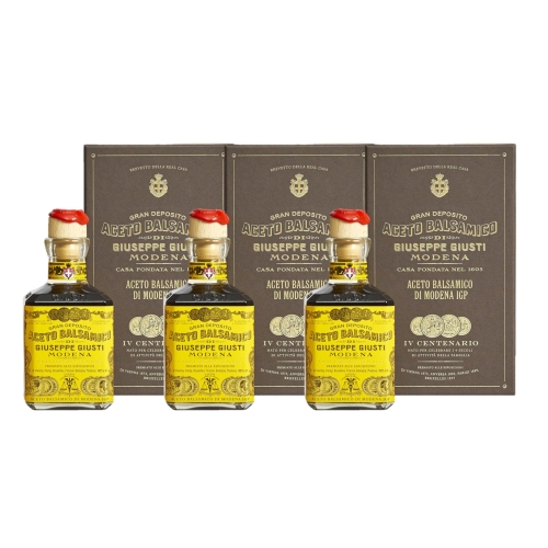 주세페주스티 모데나 발사믹식초 4메달 15년산 (큐빅) 250ml (3개)_이미지