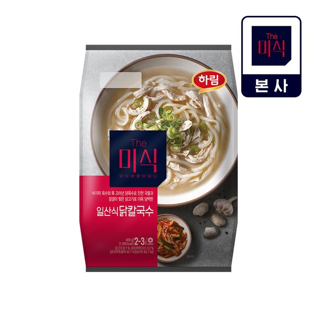 하림 더미식 일산식닭칼국수 835g (1개)_이미지