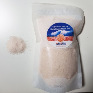 히말라야 식용암염 크리스탈 핑크솔트 고운입자 500g