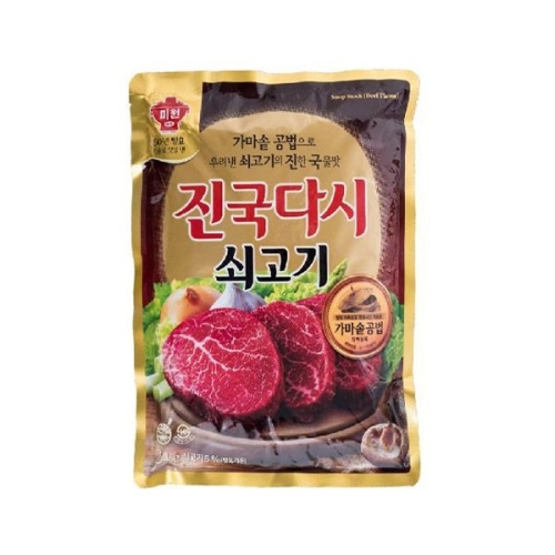 대상 미원 쇠고기 진국다시 2kg (5개)