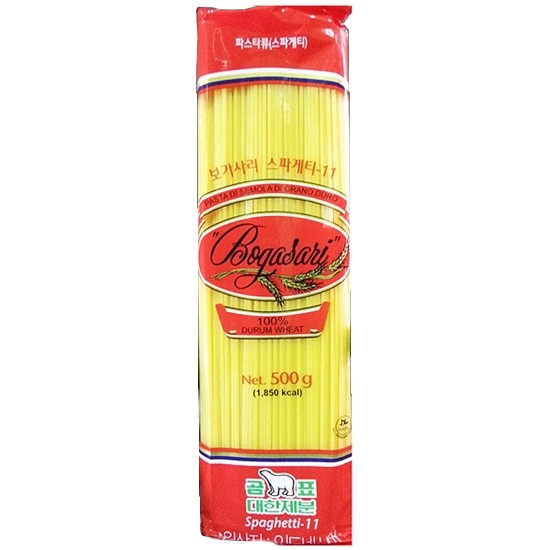 대한제분 곰표 보가사리 스파게티 500g