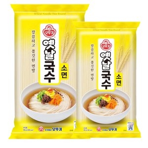오뚜기 옛날국수 소면 1.5kg 900g 1박스 잔치국수 비빔국수 국수면