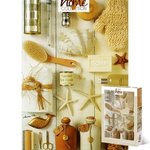 직소퍼즐  500조각 욕실용품 부분코팅 CL30407