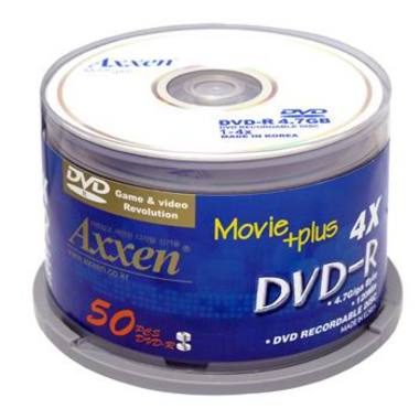 Axxen AXXEN 4.7GB 4x 케익 50장 Movie plus_이미지