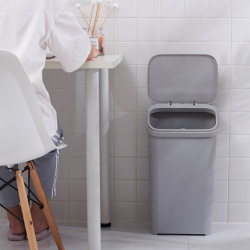 블럭마트 블럭마트 주방 홈 사무실 쓰레기통 20L (1개)_이미지