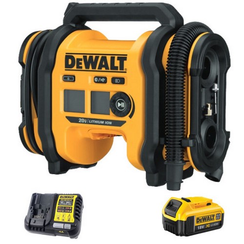 디월트 타이어 공기주입기 DCC020 (4.0Ah, 배터리 1개)