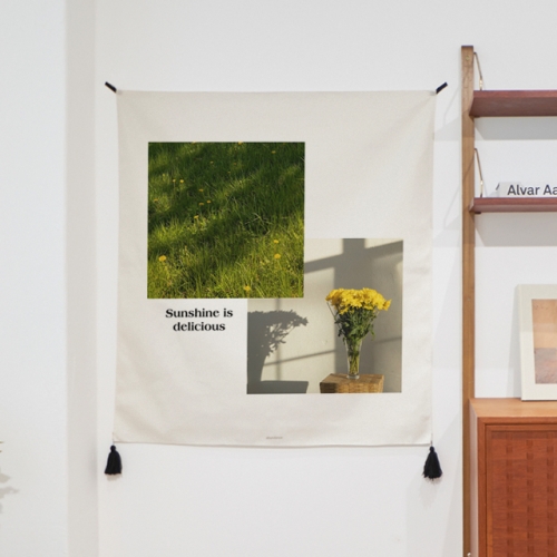 포토 행잉 패브릭 포스터 / 가리개 커튼 5size _warm season 01