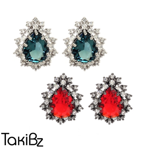 타키비즈 파샤트 티어스 귀걸이(실버귀침)_이미지