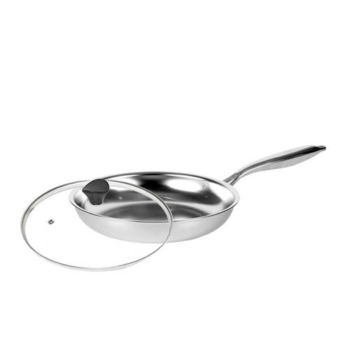 세신퀸센스 바로써 통5중 무연마 프라이팬 (24cm+유리뚜껑)_이미지