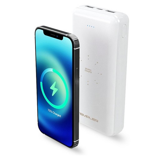 지스타코리아 TEMPLER 네오 무선충전 보조배터리 QTM-MP37W-20K 20000mAh_이미지
