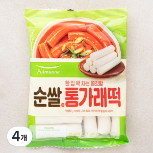 순쌀 통가래떡 4개 400g