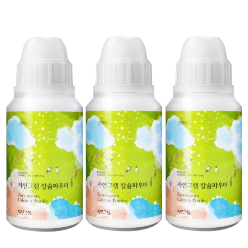 홀리데이 칼슘파우더 과일세척세제 150g 3개