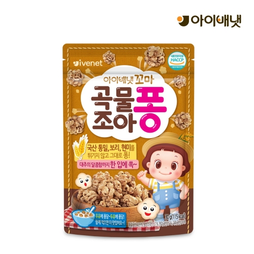  아이배냇 꼬마 곡물 조아퐁 30g [1개]