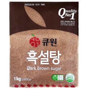 삼양사 큐원 흑설탕 1kg (6개)