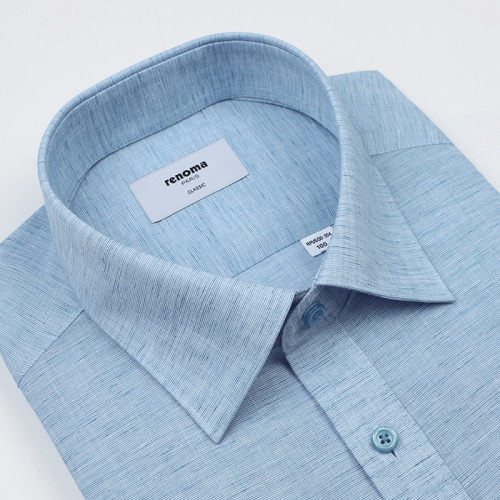 레노마 일반핏 반소매 RPUSG0-204 2종 얇고 가볍고 시원한 린넨혼방 슬럽셔츠_이미지
