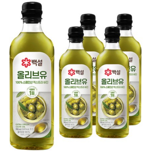 백설 올리브유 900ml (6개)_이미지
