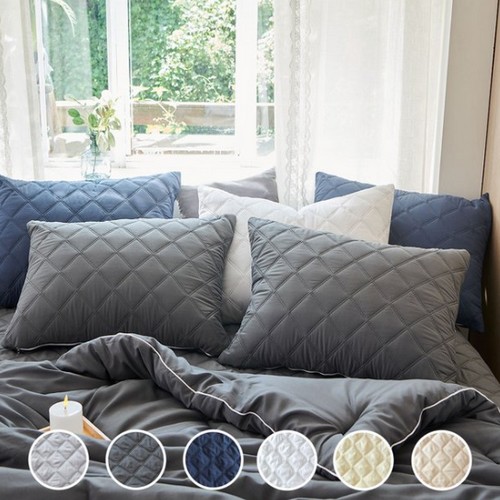 혜윰 데시뉴 뉴노멀 항균 누빔 베개커버 지퍼형이미지입니다. 누르면 해당 게시물로 새창이동합니다.