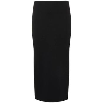 비스코스 Weworewhat 여성 골지 나일론 미디 스커트 78I CEB004 TP7214