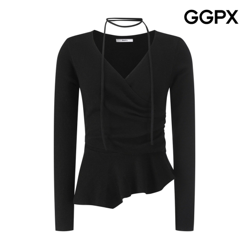 GGPX 슬림 넥 포인트 셔링 니트 GQ2KP028F이미지입니다. 누르면 해당 게시물로 새창이동합니다.