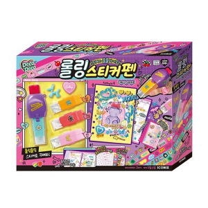 아이코닉스 데코데코 롤링 스티커펜 디럭스 다꾸키트_이미지
